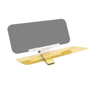 MIIQNUS Sử dụng kép Tấm che nắng ô tô 2 trong 1 Có thể điều chỉnh Độ trong suốt cao Kính chống chói nắng Chặn ánh nắng Bảo vệ khỏi tia cực tím Tấm chắn lái xe ban đêm Lái xe ban ngày