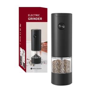 เครื่องบดไฟฟ้า KLT ความหนาปรับได้เกรดอาหารเซรามิกบดหลักฟังกะพริกไทยพริกไทยทะเลเกลือโรงสีครัวเครื่องมือปรุงรสสำหรับการปรุงอาหารบาร์บีคิว