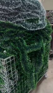 2M Christmas Tinsel Ribbon Hanging Garland Xmas Tree House Wall Door Window Ceiling Decor Merry Christmas Ornaments