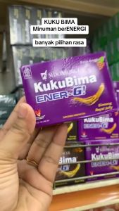 KukuBima Energy Drink  Original indonesia-100% Authentic(Paket Hemat isi10 Boxes X 6 Sachets X 4.5g).