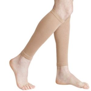 A6277 แฟชั่น สุขภาพ บาง ฟิตเนส ยืด ป้องกันเส้นเลือดขอดถุงเท้า แขนอัด น่อง ขา