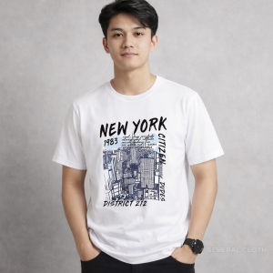 T Shirt Cowok Several New York CItizen Kaos Pria Distro Motif Keren Cotton Combed 24s Tebal M-3XL