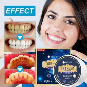 牙齿美白粉 美白牙膏 cTeeth Whitening Tooth Powder whitening toothpaste 100g Probiotic Toothpaste Remove tartar and freshen bad breath Baking 牙齿美白粉