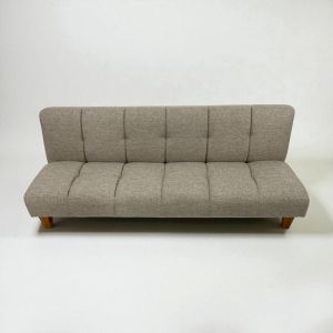 Sofa Bed Minimalis / Sofa Bed Ruang Tamu / Type Mora Canvas Abu Tua