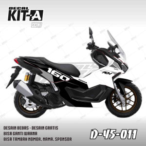 Decal stiker ADV 160 motif MOTIF STANDAR ADV