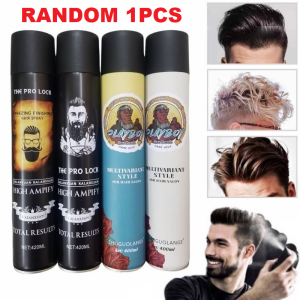 [MALAYSIA READY STOCK]  The Beauty Street 420ml SABALON Extra Strong Hold Hair Spray / Hair Spray Strong Hold Saloon Barber Spray Rambut Lelaki Luxurious