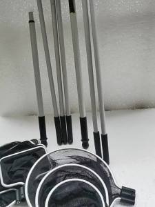 Retractable Fishing Net Telescopic Handle Fish tank fishing net aluminum alloy household goldfish net extended telescopic hand net for koi fish aluminium alloy net head with extendable handle
