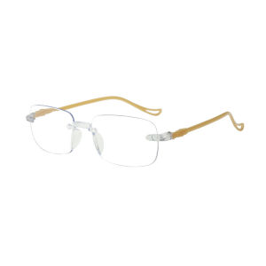 Womens ultralight presbyopia diamond glasses