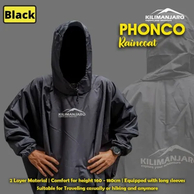Ponco Lengan Kilimanjaro - Jas Hujan Poncho Kilimanjaro 150x240 Raincoat Ponco Jas Hujan Batman