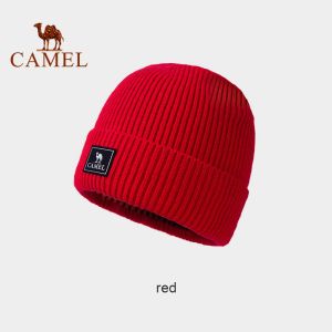 Mũ Dệt Kim Ngoài Trời Hình Lạc Đà Mũ Ấm Áp Thời Trang Thu Đông Mũ Đội Đầu Thoải Mái Cho Nam Nữ Mũ Chapeau