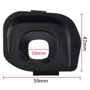 Nắp đậy công tắc điều khiển màu đen (59x47mm) cho xe hơi Toyota Hilux Revo Fortuner SR5 M70 M80 84632-34011 45186-0K120-C0