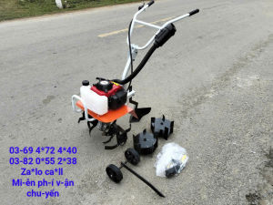 Máy băm xới đất mini gia đình