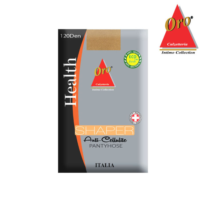 ORO Health Anti-Cellulite Shaper Pantyhose Stockings 120 Den (1