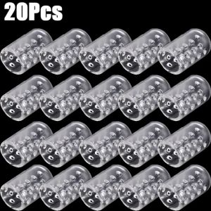 แผ่นแยกนิ้วเท้าป้องกันการเสียดสี 20 ชิ้น แผ่นป้องกันนิ้วเท้าซิลิโคนนิ่ม แผ่นปิดนิ้วเท้าระบายอากาศแบบคลุมเต็มแผ่น แผ่นเจลใสสำหรับปิดนิ้วเท้า ป้องกันการเกิดตุ่มน้ำสำหรับดูแลเท้า