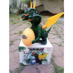 Mainan Anak Dragon Dimosautus WH 3010 /Mainan Anak Robot Dinosaurus Jalan Lampu Dan Suara