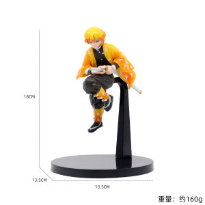 YF Demon Slayer Action Figure Uzui Tengen Agatsuma Zenitsu Tokitou Muichirou Kanroji Mitsuri ModelDoll Collection FY