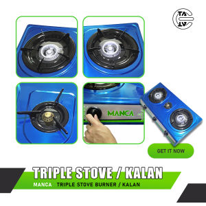 TATA ELECTRONICS NEW Heavy Duty Single and Double Burner Fuel Efficient Gas Stove Home Appliances
