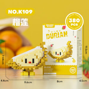Mainan Anak Perempuan Blok Bangunan Bricks buah Mini Nano Block Susun Edukasi Mainan