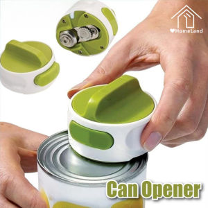 Manual Can Opener Portable Rotating Can Opener Effortless Jar Opener Prevent Cuts Beverage Opener