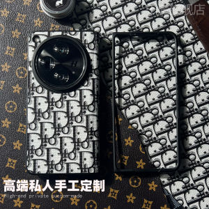 Luxury PU Leather Case for OPPO Find N3 Fold Built-in Stand Magnet Hinge Shockproof Full-Body Slim Soft Phone Casing Accessories for OPPO Find N3