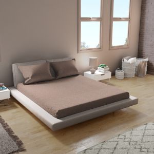 Sprei motif Embos bahan katun Embos 90x200-200x200 king size LP