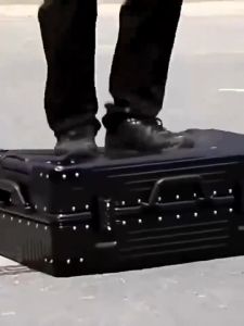 ABC MAISON Reinforced Aluminum Frame Luggage 20/24/28 Inch Suitcase Maleta Travel Bag for Cabin