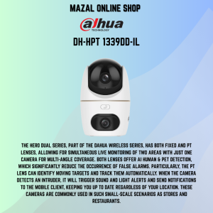 DAHUA INDOOR DUAL LENS WIFI CAMERA 6MP