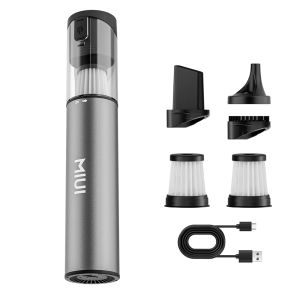 MIUI Handheld Portable Mini 3 in 1 Brush Flat Nozzle Washable HEPA Vacuum Cleaner Wireless for Desktop Car Keyboard