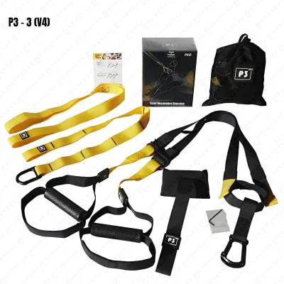 【CoreLab】 TRP3X TRX Strap P2 P3 Fitness Exercise Hanging Pulling Strap Gym Suspension Training System Band Bands Rope Wall Door Pull Resistance Handles Stretch Pulley Yoga Belt Equipment