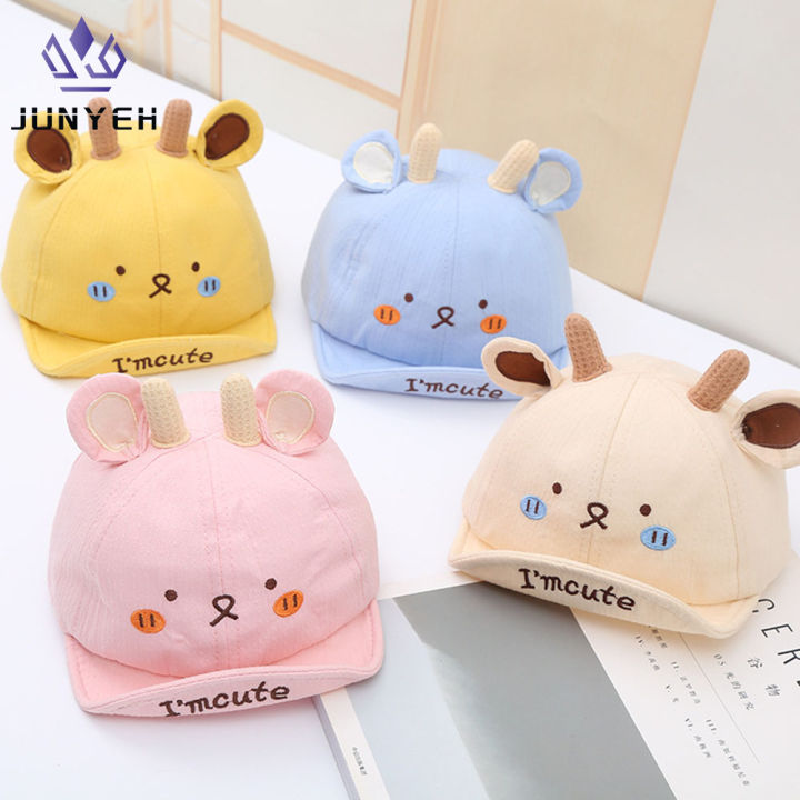 Korean Fashion Baseball Caps Baby I'm Cute Sun Hats Spring Autumn Boys ...