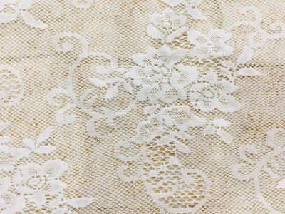 Vải Ren Thun Cao Cấp - may áo lẻ váy đầm quần áo trẻ em dòng vải mềm nhẹ - hình ảnh thực tế