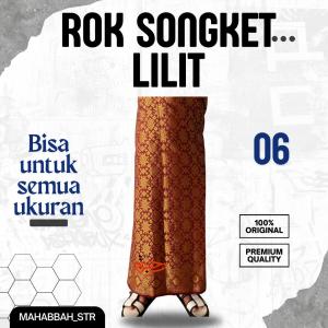Rok Songket Lilit Rok kebaya Rok Songket Palembang Rok Melayu Semua Ukuran