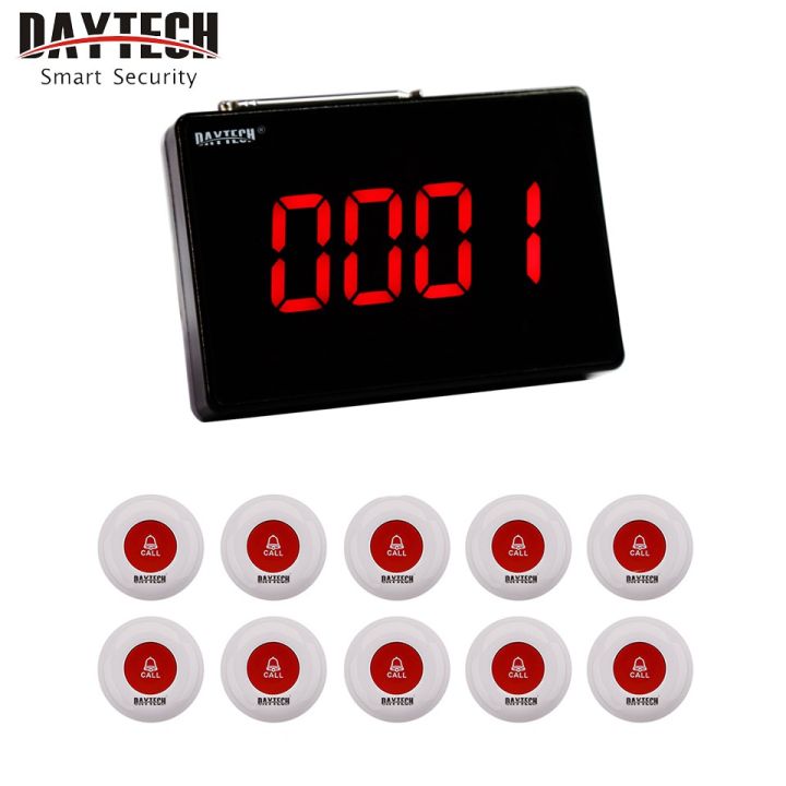 DAYTECH Waiter Call Button เครื่องเรียกพนักงาน กริ่งร้านอาหาร เครื่อง ...