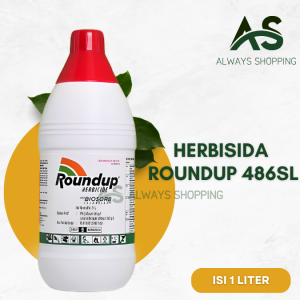 Roundup 486 SL Obat Pembasmi Rumput Liar Sangat Ampuh 1 Liter Ori
