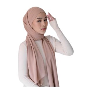 Pastan Malay terbaru pasmina Melayu super premium cerutty baby doll hijab tali ikat belakang simple