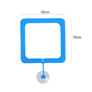 Fish Feeding Ring - Pet Aquarium Accessories - Round Square Floating Food Feeder - Floating Food Aquarium Feeding Ring - For Turtle Goldfish Small Fish