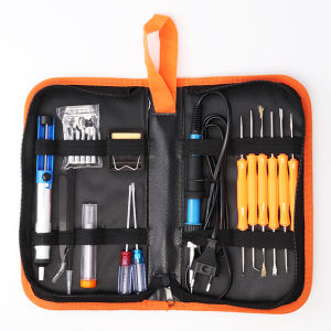 PAKET SOLDER LENGKAP 60 WATT DAN AKSESSORIS  CEPAT PANAS SUHU BISA DIATUR