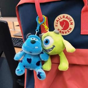 Monsters University Plush Keychain Toy James Sullivan Mike Wazowski Soft Stuffed Doll for Kids Kawaii Christmas Gifts