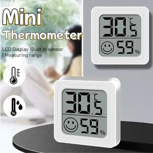 Mini LCD Digital Thermometer Hygrometer Portable Humidity Meter Household Smart Temperature