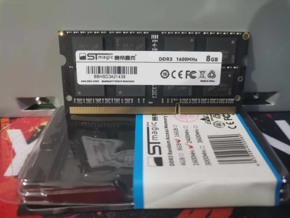 St Magic Laptop ram 8gb ddr3 1600mhz