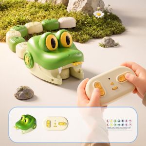 BABYBANG ic Gluttonous Snake Car Toy Electric Rechargeable ic RC Car Battle Game Toy 2 Players Remote Control Car For Adult Indoor