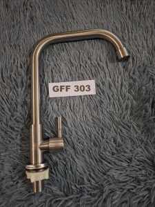 SUS304 Stainless Goose Neck Faucet / Stainless / Stainless Black