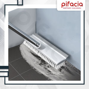 PIFACIA Sikat Pembersih Lantai Kamar Mandi Dinding WC Kloset Gagang Dorong Panjang Floor Cleaning Serbaguna