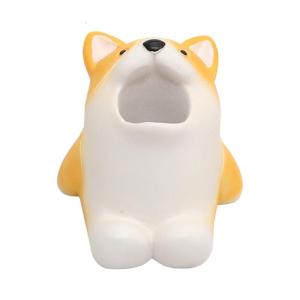 Multi functional Cartoon Animal Toothbrush Holder Resin Stand for Toothbrushes Cups and More Bathroom Decorations