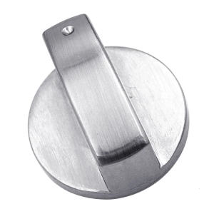 ด้านบนสำหรับปุ่มหมุนควบคุมเตาสวิตช์หมุนเตาแก๊สลูกบิดเตาอบอะไหล่ลูกบิดโลหะทำอาหารทนทานติดตั้งได้ง่าย