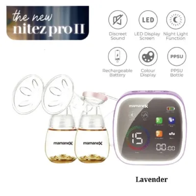 Mamanex Nitez Pro II Double Electric Breastpump + Free Gift