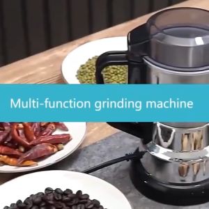 ChicLiving Electric Coffee Grinder Spice Grinder 8 Blade Multifunction Dry Food Grinding Kitchen Rumah Tangga Stainless Steel
