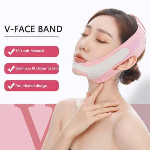 Elastic V Face Belt Small Face Plastic Face Mask Jaw Elastic Belt Facial Care Tool Face Bandage Home Portable