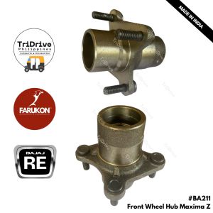 Bajaj Maxima Z Front Wheel Hub - AZ131605