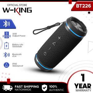 W-KING BT226 Bluetooth Speaker Speaker Rechargeable Bluetooth Wireless Portable Outdoor Super Karaoke Bluetooth Speaker